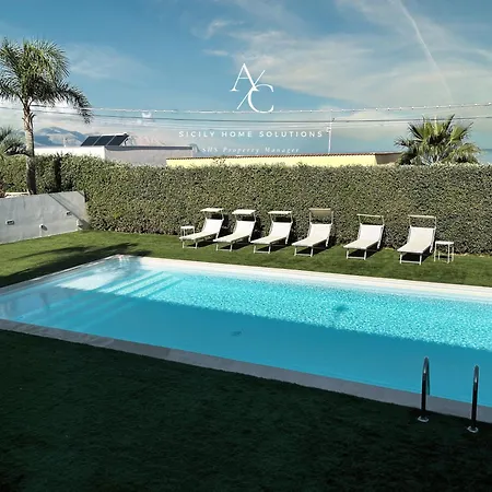 Oasi Elegante Piscina Di Lusso - Vista Panoramica By Sicily Solutions *